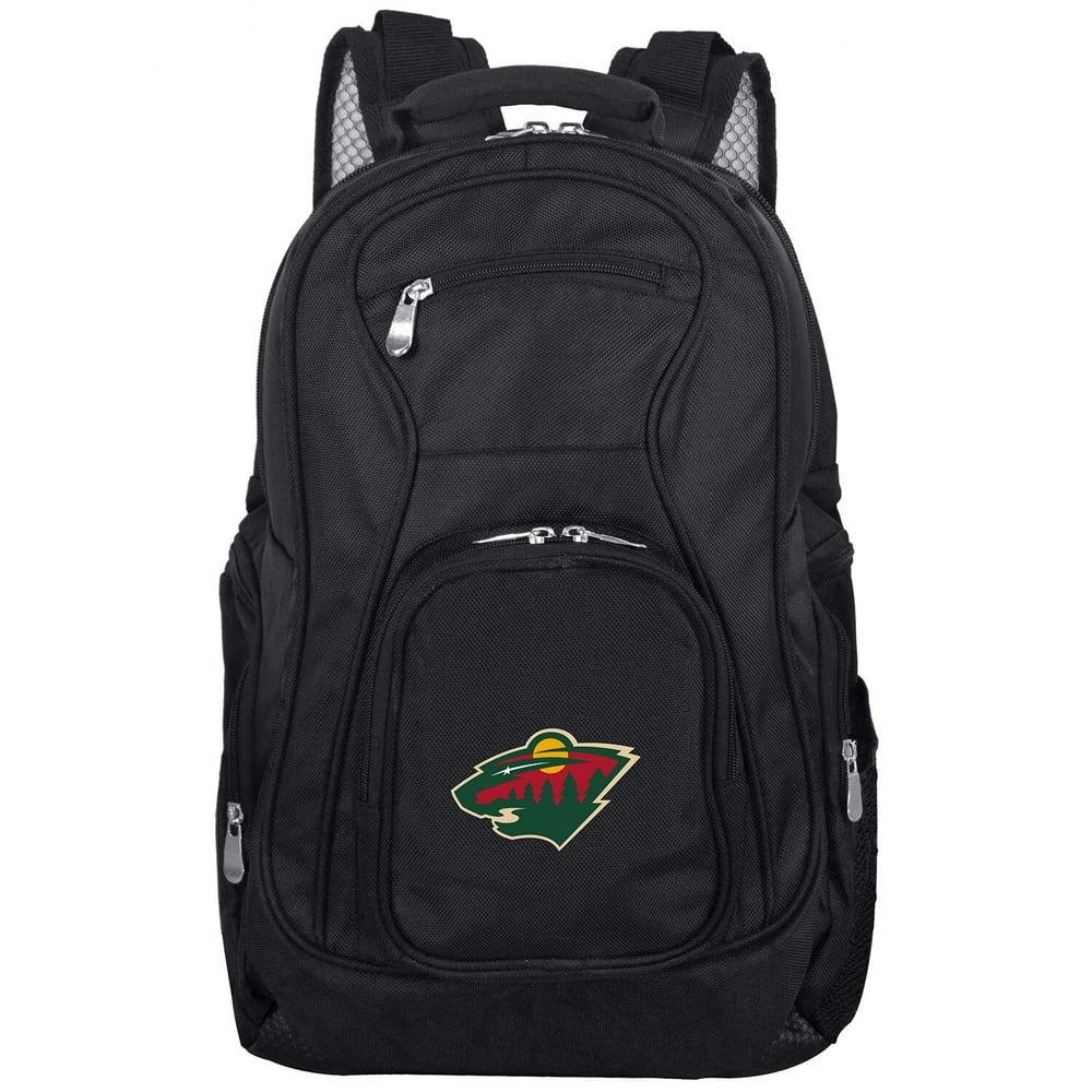 Minnesota Wild 19" Laptop Travel Backpack Black