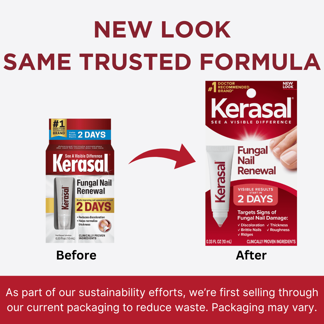 (2 pack) Kerasal Nail Fungus Extra Strength | Restorative Nail Repair for Damaged Nails, 0.33 fl oz