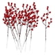 thumbnail image 5 of 2x12x Ramas De Bayas De Flores Artificiales De Navidad Frutas Para Bodas De Invierno, 5 of 7