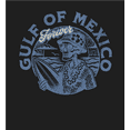 thumbnail image 2 of Gulf of Mexico Forever Vintage Skeleton Youth Black Crew Neck Short Sleeve Tee-Medium, 2 of 2