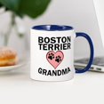 thumbnail image 3 of CafePress - Boston Terrier Grandma Mugs - 11 oz Ceramic Mug - Novelty Coffee Tea Cup, 3 of 4