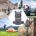 thumbnail image 3 of Nylon Outdoor Bag Reflective Warning Strip Travel Knapsacks for Climbing Camping, 3 of 6