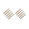 thumbnail image 1 of 10Pcs 1/4 Inch 6.35 mm Guitar Effects Pedal Connector Coupler Jack Interface Cable Adaptor Electric Pedal Board, 1 of 7