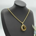 thumbnail image 3 of Middle Eastern 24K Gold Plated Luxury Jewelry Set, 3 of 5