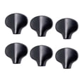 thumbnail image 1 of Tachiuwa 6pcs Tuning Key Tuner Button Knob for Wooden Guitar Replacement Parts Black, 1 of 9