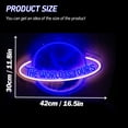 thumbnail image 5 of Y YUNHSOM The World is Yours Neon Sign, UV Printing Usb Power Dimmable Led Light Signs for Wall Decor,for Office, Graduation Party, Birthday Gifts(16.5*11.8 Inch), 5 of 7