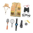 thumbnail image 4 of Kits de aventuras al aire libre para niños, conjunto de disfraces de explorador para niños, kits de ciencias educativas para niños de 3 a 7 años, 4 of 9