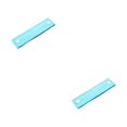thumbnail image 3 of Minnieouse Titular de la diadema del botón Buena elasticidad Buena fijación Bufanda Tocado Textura Absorción del sudor Hombres Azul cielo con Azul Cielo con Botón 2piezas, 3 of 6