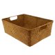 thumbnail image 1 of 1 cesta tejida para algas, caja de almacenamiento rectangular duradera para organizar el hogar., 1 of 7