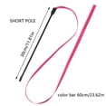 thumbnail image 2 of 12 Inch Retractable Cat Teaser Stick with Gradient Rainbow Ribbon for Interactive Pet Training and Weight Management, Size S, 2 of 5