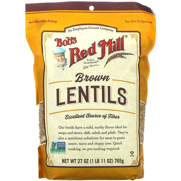 Bob's Red Mill , Lentilles Brunes, 27 oz (765 g)