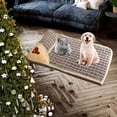 thumbnail image 4 of Alfombrilla para cama de perro, cojín acolchado para perros pequeños y medianos inferior antideslizante Gris M Yuyangstore almohadilla para dormir, 4 of 8