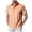 Orange, variant on Striped Polo Shirts for Men Short Sleeve Collar Summer, Men's POLO Shirt Pinstripe, Orange s