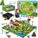 thumbnail image 1 of Dinosaur Toys Unanscre 2 en 1 con tapete de juego activo, 40 unidades, para mayores de 3 años, 1 of 9