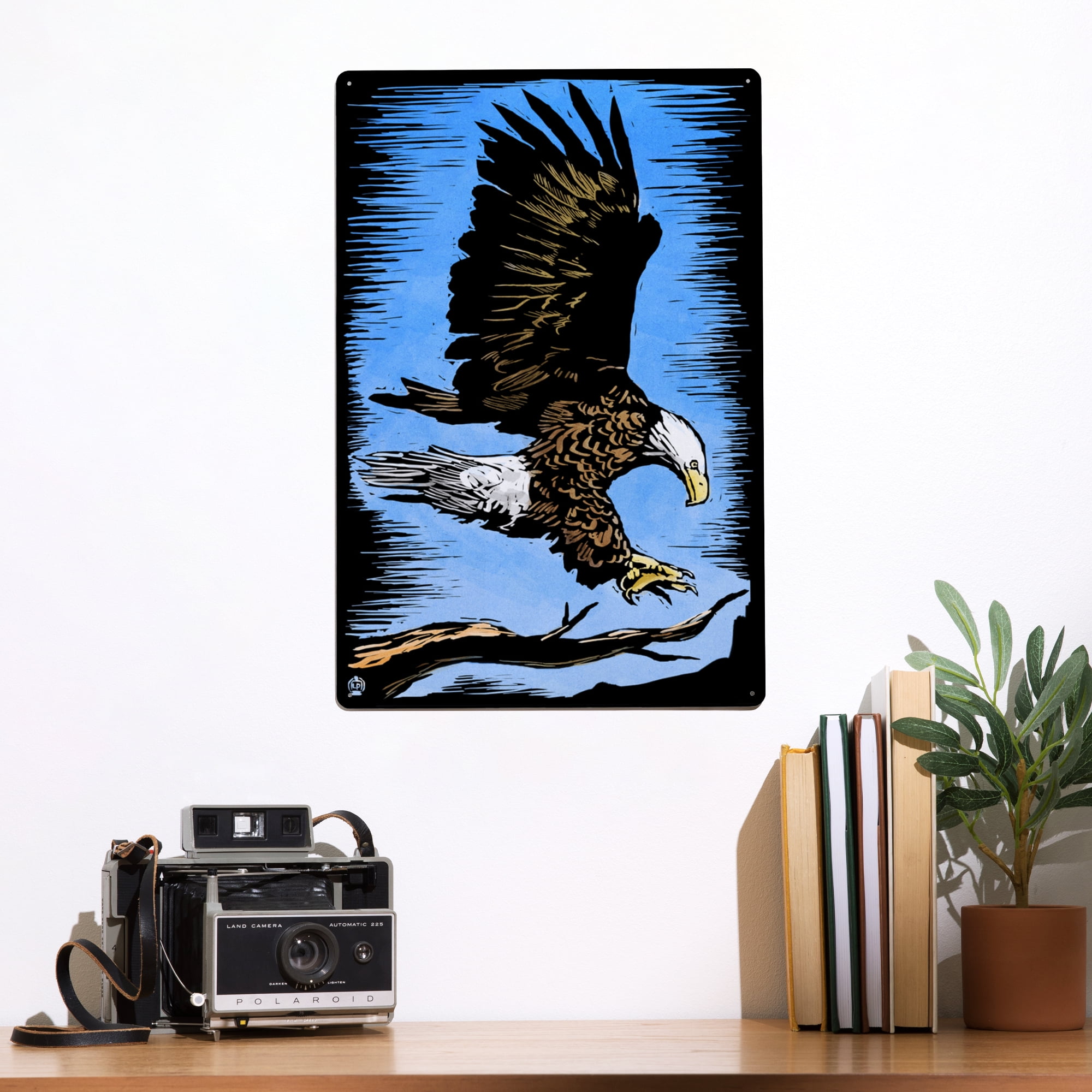 Bald Eagle Scratchboard Fine Art Print | thecozyred