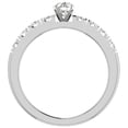 thumbnail image 4 of Engagement Rings For Women - Round Brilliant 14K White Gold 1.00 CT (H,I1) GIA Certificate, 4 of 7