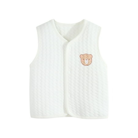 

Winter Coats for Girls Long Toddler Baby Boys Girls Winter Sleeveless Coat Outwear Warm Coat Vest Jacket