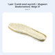 thumbnail image 2 of Abbraccia Plantilla gruesa de lana gris, amortiguada, unisex, invierno, 2 of 6