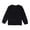 X2Black, variant on lnmuld Cute Sweaters Girl's Cute Bow Sweater Crew Neck Long Sleeve Drop Shoulder Loose Pullover Tops Size:7Y