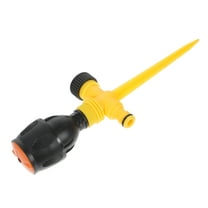 MUSEYA Adjustable Rotary Sprinkler for Lawn and Garden with Even Water Distribution