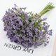 thumbnail image 1 of Xiao Hua Ramos de flores artificiales de Gypsophila morada, 16 unidades, tacto real, para bodas, fiestas, decoración del hogar., 1 of 4