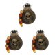 thumbnail image 4 of Cateissary Manualidades de Halloween para la decoración del hogar frasco de ron pirata espeluznante giro pirata esqueleto ron botella de vino Type1 NO1, 4 of 6