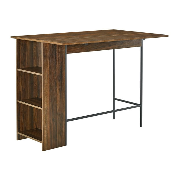 Garcia Counter Height Drop Leaf Dining Table, Table Mechanism Drop Leaf, Tables Included Yes