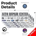 thumbnail image 2 of Auto Repair Center Foreign and Domestic Vinyl Decal 5 Pack of 12 Inch x 5 Inch Weatherproof Heavy-Duty Adhesive Backing | All Vehicle Models, Professional Mechanics | Made in USA, 2 of 6
