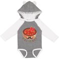 thumbnail image 3 of Inktastic Shall We Salsa? bowl of dip with mustache Boys or Girls Long Sleeve Baby Bodysuit, 3 of 5