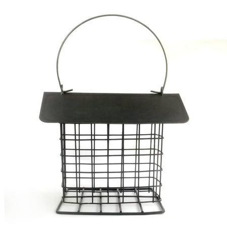 Sorrowso Two Suet Capacity Suet Bird Feeder for Outside Suet Wild Bird Feeder