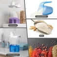 thumbnail image 4 of Laundry Detergent Container,2Pack -95oz Laundry Detergent Dispenser for Laundry Room, Laundry Scent Beads, Powder,Bleach,Soap,Fabric Softener Storage and Organization., 4 of 7