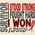 thumbnail image 3 of CafePress - Survivor 4 Heart Attack Shirts And Gifts Light T S - Men's Classic Graphic T-Shirt, 3 of 4