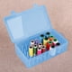 thumbnail image 5 of Caja organizadora de hilo de plástico para 42 carretes | Estuche transparente para guardar hilo, agujas y accesorios | Organizador de escritorio multifunción, 5 of 6