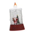 thumbnail image 4 of Vela navideña Perfecl vela decorativa lentejuelas llenas de agua sin llama LED 8 cm x 14,5 cm, 4 of 8