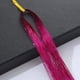 thumbnail image 1 of Zhuge 100 piezas de cuerdas de pelo de colores para trenzas, banda de cuerda para el cabello de color degradado, cuerda para envolver el cabello, lazo para el cabello trenzado de arco iris,C14, 1 of 5