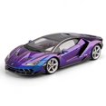 thumbnail image 1 of 1:18 Scale Centenario LP770-4 Super Racing Car Alloy Metal Diecast Model Hight Siomulation Sound And Light Trendy Gift For Boys Purple, 1 of 6