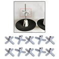 thumbnail image 3 of 10 Pcs Support Croisé à Bobine pour Différents Moniteurs, Support de Cône en Plastique Blanc pour Couture, 3 of 9