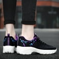 thumbnail image 7 of Jkety Women Walking Shoes Women's Slip On Sneaker Low Top Casual Walking Shoes Classic Comfort Flat Fashion Sneakers Dark Purple,9, 7 of 7