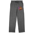thumbnail image 4 of Five Nights at Freddy's Fazbear's Pizza Men's Graphite Heather Sleep Pajama Pants, 4 of 7