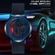 thumbnail image 1 of Reloj de cuarzo para hombre, relojes para hombre, serie de autos deportivos, reloj para hombre con personalidad de rueda, reloj para hombre, 1 of 5
