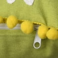 thumbnail image 4 of 16" Daisy Flowers Pillow, 4 of 4