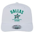 thumbnail image 2 of Men's New Era White Dallas Stars Team Lockup Basic 9SEVENTY Adjustable Hat, 2 of 5