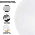 thumbnail image 4 of Microwave Glass Turntable Plate Microwave Glass Plate Glass Microwave Turntable Replacement, 4 of 5