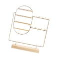 thumbnail image 1 of Tachiuwa Jewelry Display Stand Earrings Display Stand for Pendant Bracelets Necklaces Gold, 1 of 8