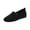 Black, variant on Willtoo Women's Orthopedic Dress Shoes Knit Mesh Slip on Flat Shoes Rhinestone Walking Shoes Casual Breathable Casual Ballet Flats