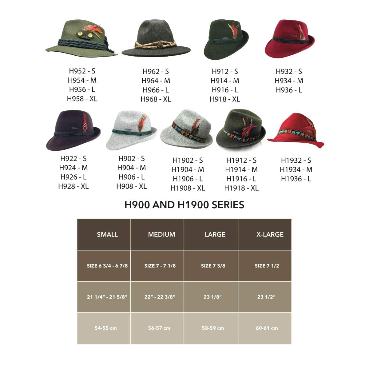 Oktoberfest Haus German Alps Brown Alpine 100% Wool Hat with Edelweiss | Hat for Men and Women | S