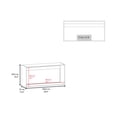 thumbnail image 3 of Napoles Wall Cabinet Engineered Wood White, 3 of 8