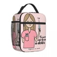 thumbnail image 3 of Bolsas de almuerzo aisladas, bolsa enfriadora, contenedor de comida En Apuros, médico, Enfermera, Picnic, 3 of 4