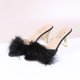 thumbnail image 5 of Zapatos de mujer Moda Color sólido Minimalista Sexy Tela de felpa Sandalias de tacones altos finos Wmkox8yii  ytu1698, 5 of 9