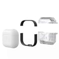 thumbnail image 4 of Para funda AirPods 4 (2024), [compatible con conexión inalámbrica] TPU suave + cubierta rígida de PC a prueba de golpes, airpods4 blanco, 4 of 5